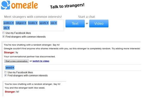 best omegle interests|How to find common interests on Omegle